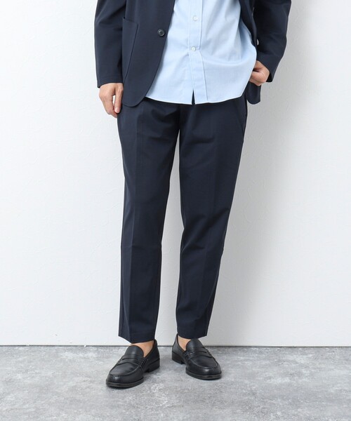 NOLLEY’S（ノーリーズ）の「《一部セットアップ対応》ストレッチジャージ イージーパンツ（その他パンツ・メンズ・グレイッシュベージュ/ネイビー・M/XL/S/L）」の3枚目の写真