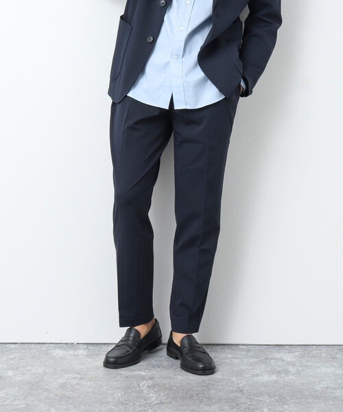 NOLLEY’S（ノーリーズ）の「《一部セットアップ対応》ストレッチジャージ イージーパンツ（その他パンツ・メンズ・グレイッシュベージュ/ネイビー・M/XL/S/L）」の10枚目の写真