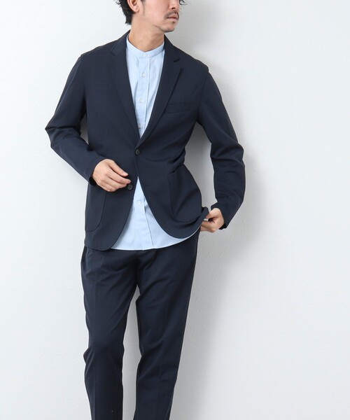 NOLLEY’S（ノーリーズ）の「《一部セットアップ対応》ストレッチジャージ イージーパンツ（その他パンツ・メンズ・グレイッシュベージュ/ネイビー・M/XL/S/L）」の11枚目の写真