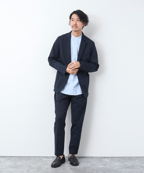 NOLLEY’S（ノーリーズ）の「《一部セットアップ対応》ストレッチジャージ イージーパンツ（その他パンツ・メンズ・グレイッシュベージュ/ネイビー・M/XL/S/L）」の13枚目の写真