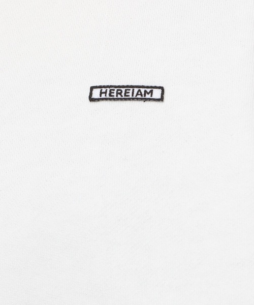 HEREIAM(ヘレイアム)の「【HEREIAM】ワッペンロゴスウェット(ユニセックス)(スウェット・レディース・ホワイト/グリーン/ピンク/パープル/ブラック・LARGE/MEDIUM)」の16枚目の写真