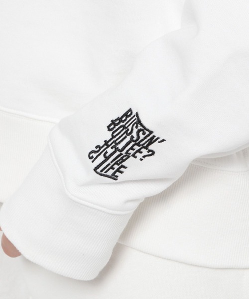 HEREIAM(ヘレイアム)の「【HEREIAM】ワッペンロゴスウェット(ユニセックス)(スウェット・レディース・ホワイト/グリーン/ピンク/パープル/ブラック・LARGE/MEDIUM)」の17枚目の写真