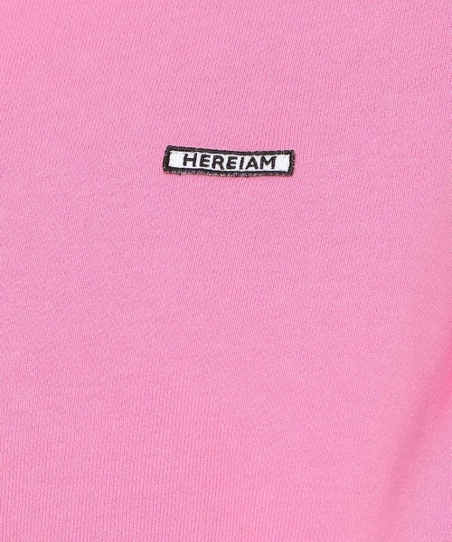 HEREIAM(ヘレイアム)の「【HEREIAM】ワッペンロゴスウェット(ユニセックス)(スウェット・レディース・ホワイト/グリーン/ピンク/パープル/ブラック・LARGE/MEDIUM)」の18枚目の写真