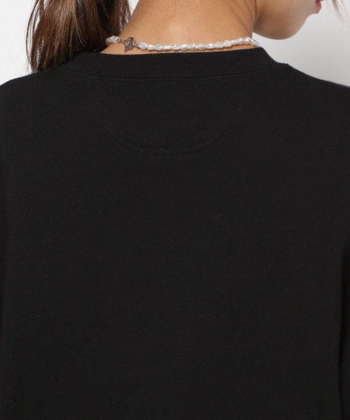 HEREIAM(ヘレイアム)の「【HEREIAM】ワッペンロゴスウェット(ユニセックス)(スウェット・レディース・ホワイト/グリーン/ピンク/パープル/ブラック・LARGE/MEDIUM)」の14枚目の写真