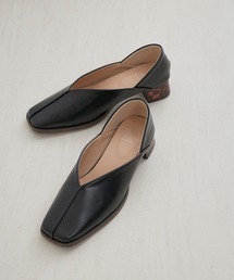 ROPE' PICNIC | 【新色追加】スクエアトゥセンターシーム甲深バブーシュ(パンプス)