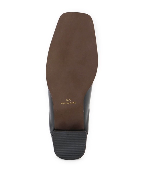 ROPE' PICNIC(ロペピクニック)の「【新色追加】スクエアトゥセンターシーム甲深バブーシュ(パンプス・レディース・ベージュ/ブラック/キナリ/ゴールド/ブラック系その他・23.0cm/24.5cm/23.5cm/25.0cm/24.0cm)」の20枚目の写真