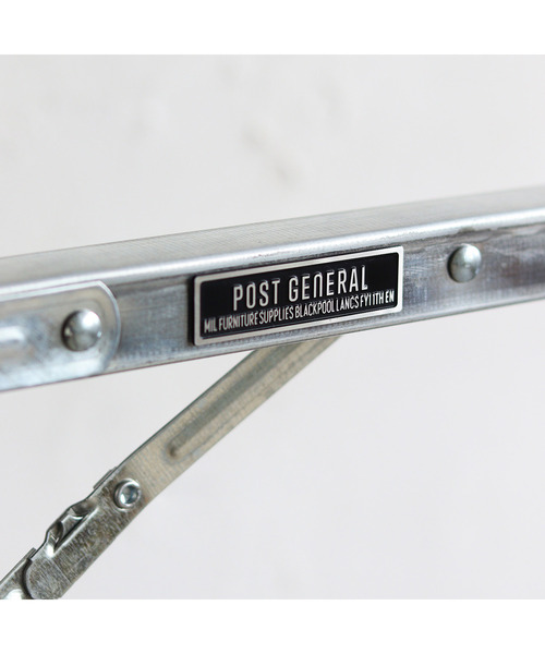 POST GENERAL（ポストジェネラル）の「ポストジェネラル POST GENERAL / エキシビション フォルダブルハンガーラック（アウトドアグッズ・レディース・シルバー・FREE）」の4枚目の写真