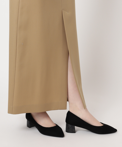 PROTAGONISTA(プロタゴニスタ)の「【PROTAGONISTA/プロタゴニスタ】スリットスカート(スカート・レディース・ベージュ/ブラック・X-SMALL)」の18枚目の写真