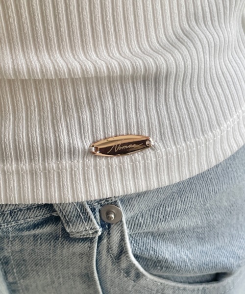 NOMAE(ノーマエ)の「【再入荷】シアーリボンキャミ / カップ付き(キャミソール・レディース・ブラック/アイボリー/ピンク・FREE)」の15枚目の写真