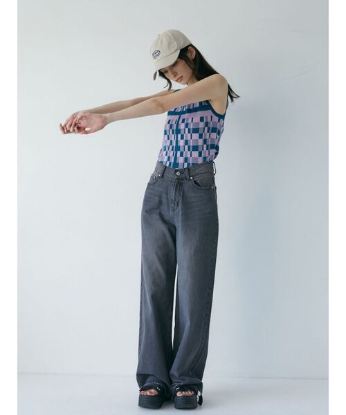 MURUA（ムルーア）の「ジオメタンクトップ（タンクトップ・レディース・ブラック/レッド/ピンク・FREE）」の10枚目の写真