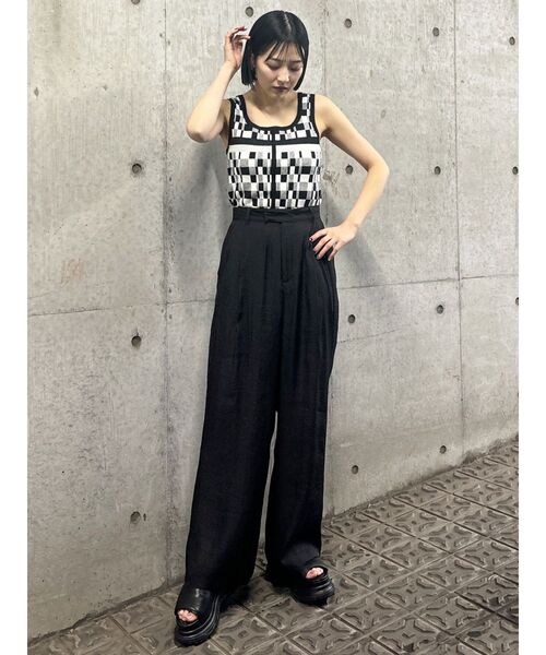 MURUA（ムルーア）の「ジオメタンクトップ（タンクトップ・レディース・ブラック/レッド/ピンク・FREE）」の17枚目の写真