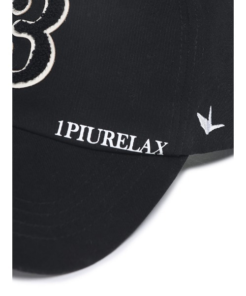 1piu1uguale3 RELAX（ウノピュウノウグァーレトレリラックス）の「【当店独占販売】 1PIU1UGUALE3 RELAX 3ワッペン キャップ（キャップ・メンズ・ブラック・-）」の3枚目の写真