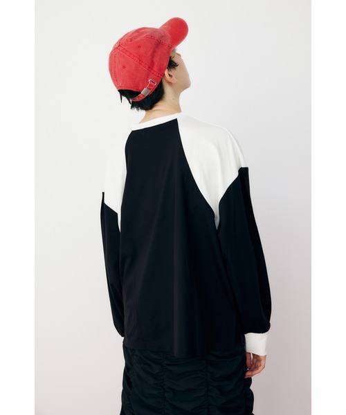 【セール】Bicolor tops バイカラートップス（Tシャツ/カットソー）｜HeRIN.CYE（ヘリンドットサイ）