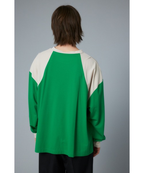 【セール】Bicolor tops バイカラートップス（Tシャツ/カットソー）｜HeRIN.CYE（ヘリンドットサイ）