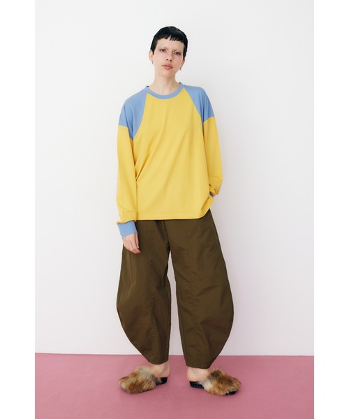 【セール】Bicolor tops バイカラートップス（Tシャツ/カットソー）｜HeRIN.CYE（ヘリンドットサイ）