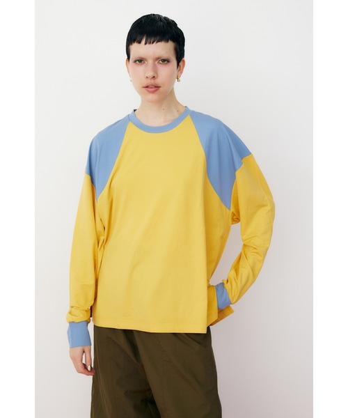 【セール】Bicolor tops バイカラートップス（Tシャツ/カットソー）｜HeRIN.CYE（ヘリンドットサイ）