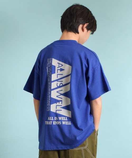 GLAZOS(グラソス)の「【大人向けサイズあり】【プチプラ】アソートバックロゴ半袖Tシャツ(Tシャツ/カットソー・キッズ・ホワイト/ベージュ/ネイビー/カーキ/ブラック/ブルー/グレー・130cm/140cm/150cm/160cm/170cm)」の7枚目の写真