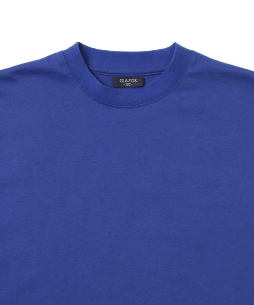 GLAZOS(グラソス)の「【大人向けサイズあり】【プチプラ】アソートバックロゴ半袖Tシャツ(Tシャツ/カットソー・キッズ・ホワイト/ベージュ/ネイビー/カーキ/ブラック/ブルー/グレー・130cm/140cm/150cm/160cm/170cm)」の12枚目の写真