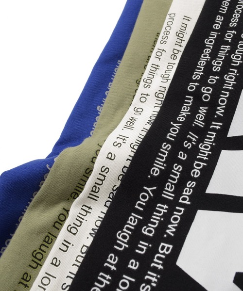 GLAZOS(グラソス)の「【大人向けサイズあり】【プチプラ】アソートバックロゴ半袖Tシャツ(Tシャツ/カットソー・キッズ・ホワイト/ベージュ/ネイビー/カーキ/ブラック/ブルー/グレー・130cm/140cm/150cm/160cm/170cm)」の14枚目の写真