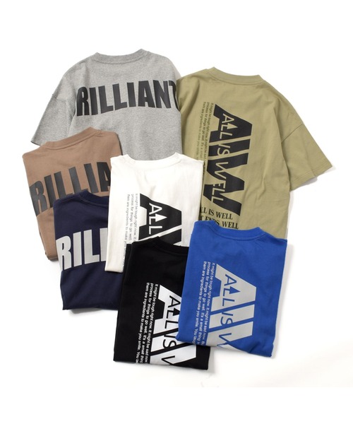 GLAZOS(グラソス)の「【大人向けサイズあり】【プチプラ】アソートバックロゴ半袖Tシャツ(Tシャツ/カットソー・キッズ・ホワイト/ベージュ/ネイビー/カーキ/ブラック/ブルー/グレー・130cm/140cm/150cm/160cm/170cm)」の16枚目の写真