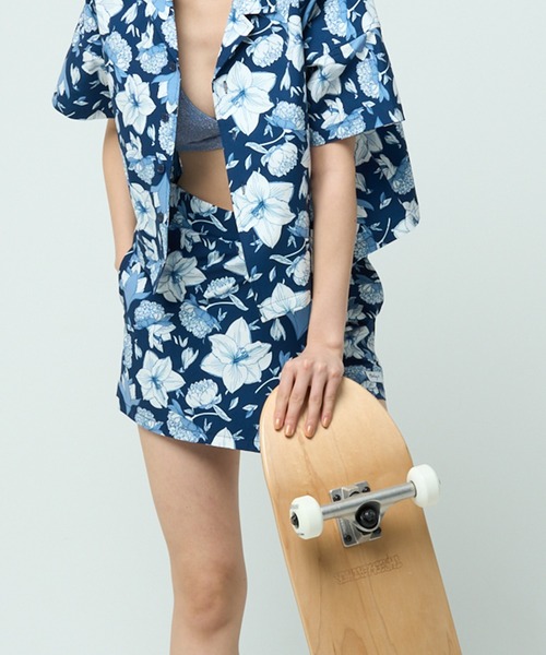 Hurley (ハーレー)の「【Hurley:ハーレー】W RIPSTOP CULOTTES レディーススカート 水陸両用(スカート・レディース・ホワイト/ブラック/ネイビー/カーキブラウン/グリーン系その他・MEDIUM/SMALL/LARGE)」の5枚目の写真