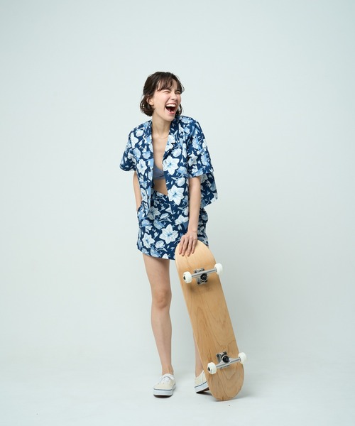 Hurley (ハーレー)の「【Hurley:ハーレー】W RIPSTOP CULOTTES レディーススカート 水陸両用(スカート・レディース・ホワイト/ブラック/ネイビー/カーキブラウン/グリーン系その他・MEDIUM/SMALL/LARGE)」の20枚目の写真