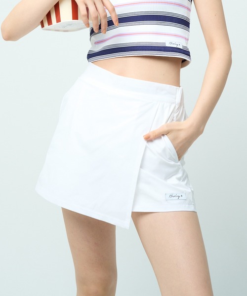 Hurley (ハーレー)の「【Hurley:ハーレー】W RIPSTOP CULOTTES レディーススカート 水陸両用(スカート・レディース・ホワイト/ブラック/ネイビー/カーキブラウン/グリーン系その他・MEDIUM/SMALL/LARGE)」の8枚目の写真