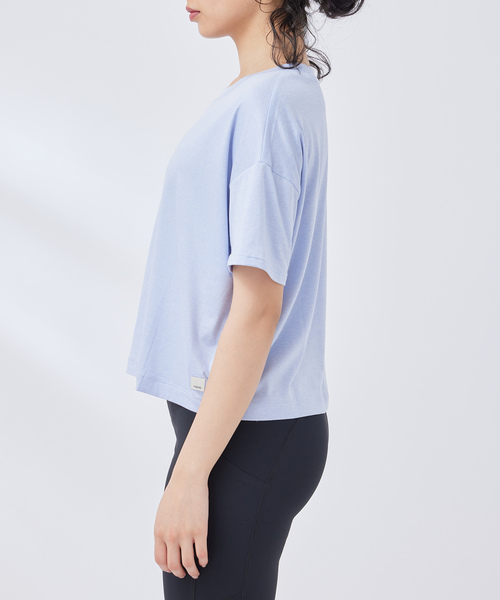 Vuori（ヴオリ）の「【VUORI 】Energy Tee エナジーTシャツ（Tシャツ/カットソー・レディース・ブルー系その他4/ブラック系その他/ホワイト・S）」の13枚目の写真