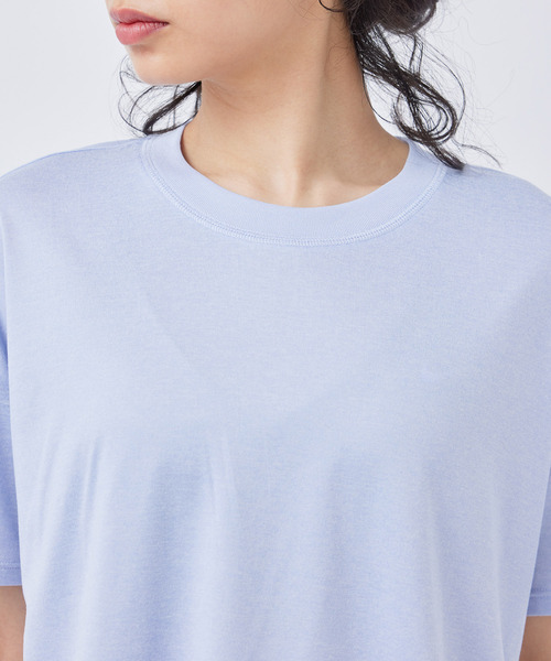 Vuori（ヴオリ）の「【VUORI 】Energy Tee エナジーTシャツ（Tシャツ/カットソー・レディース・ブルー系その他4/ブラック系その他/ホワイト・S）」の15枚目の写真