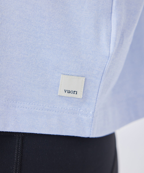 Vuori（ヴオリ）の「【VUORI 】Energy Tee エナジーTシャツ（Tシャツ/カットソー・レディース・ブルー系その他4/ブラック系その他/ホワイト・S）」の18枚目の写真