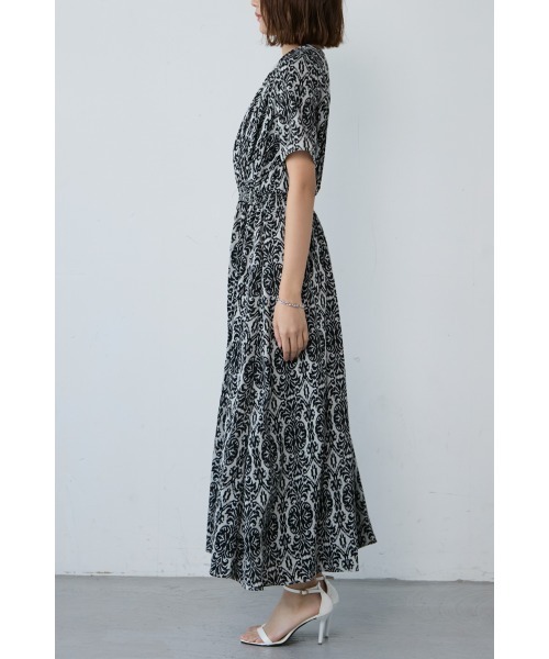 新品　エムドゥ　M.deux ロングワンピース　カシュクール女神ワンピース カシュクール女神ワンピース｜ONE-PIECE｜レディース