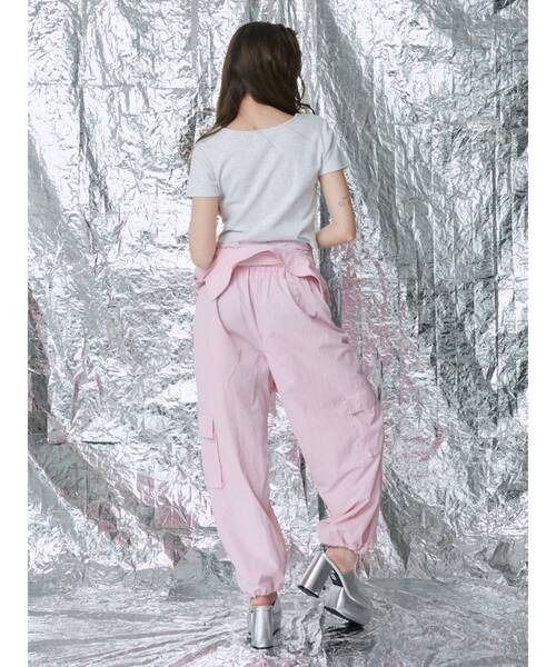 EVRIS（エヴリス）の「SUNNYショートTシャツ（Tシャツ/カットソー・レディース・その他1/ホワイト/ブルー/グレー/ブラック・FREE）」の7枚目の写真