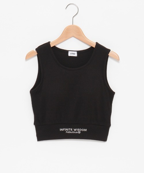 セール】【LTXC】【吸水速乾】クロップドタンクトップ（タンクトップ