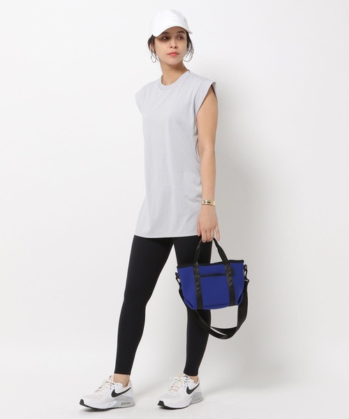 HEREIAM（ヘレイアム）の「【HEREIAM】ダイバーマテリアルBAG（ショルダーバッグ・レディース・グリーン/カーキ/ブラック/ブルー・FREE）」の6枚目の写真