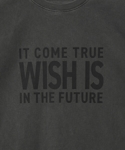 coen（コーエン）の「ピグメントアソートロゴプリントTシャツ（Tシャツ/カットソー・レディース・オフホワイト/ダークグレー/ネイビー・M/L）」の5枚目の写真