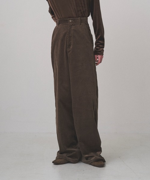 Juha（ユハ）の「HIGH WAIST CORDUROY PANTS（その他パンツ）」 - WEAR