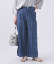 Elura | 【低身長サイズ Elkotona】コトナサマーデニムワイドパンツ／104300(デニムパンツ)