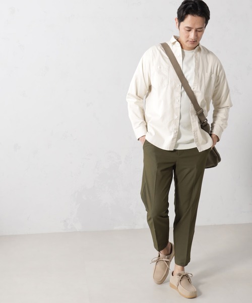 FOUND GOOD（ファウンドグッド）の「デニムシャツ（シャツ/ブラウス・メンズ・ブルー系5/ネイビー/ベージュ・XL/S/M/L）」の4枚目の写真