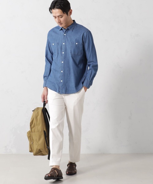 FOUND GOOD（ファウンドグッド）の「デニムシャツ（シャツ/ブラウス