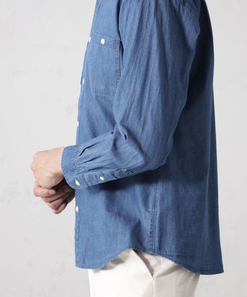 FOUND GOOD（ファウンドグッド）の「デニムシャツ（シャツ/ブラウス