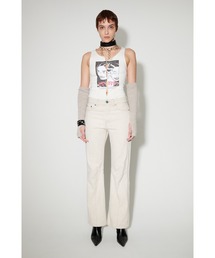 our legacy aw 29 フェイクレザーパンツ MOTO CUT Our Legacy - Linear Moto Cut Cageian Black Fake Leather