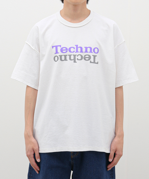 ISNESS MUSIC Tシャツ　ブラウン　新品 セール】【ISNESS MUSIC / イズネスミュージック】RAVE T-SHIRT