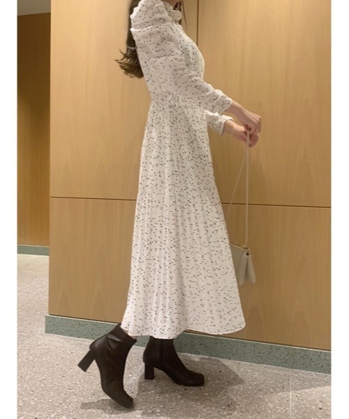 SNIDEL（スナイデル）の「長袖ワンピース（ワンピース）」 - WEAR