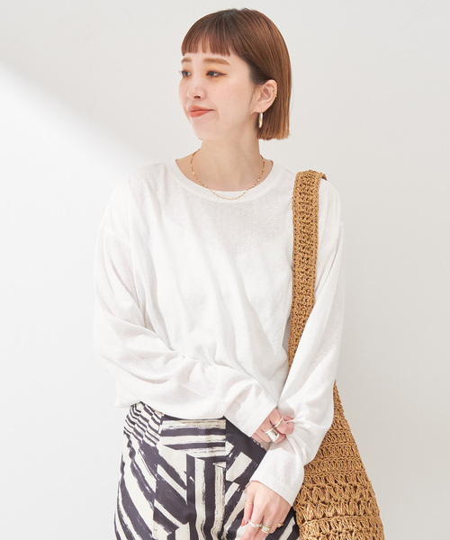 B.C STOCK（ベーセーストック）の「シアールーズTEE（Tシャツ/カットソー・レディース・ホワイト/ピンク/ブラック・FREE）」の16枚目の写真