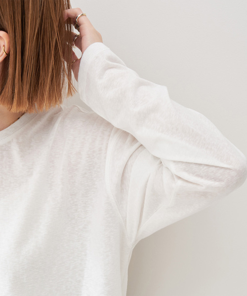 B.C STOCK（ベーセーストック）の「シアールーズTEE（Tシャツ/カットソー・レディース・ホワイト/ピンク/ブラック・FREE）」の20枚目の写真