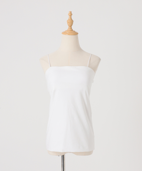 VERMEIL par iena(ヴェルメイユパーイエナ)の「Minimal bare bra top(その他アンダーウェア/インナー・レディース・ブラック/ホワイト・36/38)」の7枚目の写真