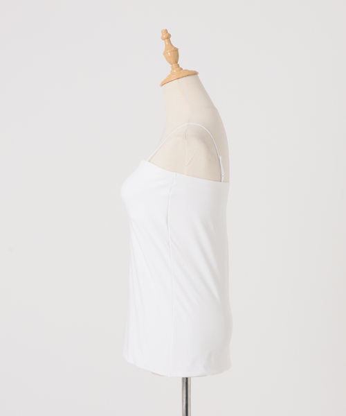 VERMEIL par iena(ヴェルメイユパーイエナ)の「Minimal bare bra top(その他アンダーウェア/インナー・レディース・ブラック/ホワイト・36/38)」の8枚目の写真
