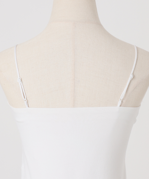 VERMEIL par iena(ヴェルメイユパーイエナ)の「Minimal bare bra top(その他アンダーウェア/インナー・レディース・ブラック/ホワイト・36/38)」の11枚目の写真