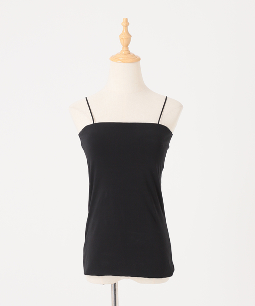VERMEIL par iena(ヴェルメイユパーイエナ)の「Minimal bare bra top(その他アンダーウェア/インナー・レディース・ブラック/ホワイト・36/38)」の17枚目の写真