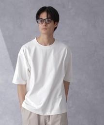 NANO universe | WEB限定 ヘビーウェイトワイドTシャツ 半袖(Tシャツ/カットソー)
